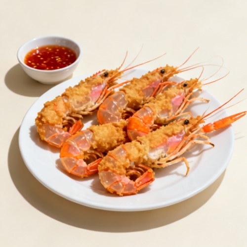 Battered Tiger Prawns (5) 